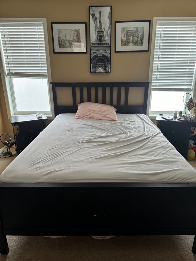 Queen sized bed  in Beds & Mattresses in Calgary