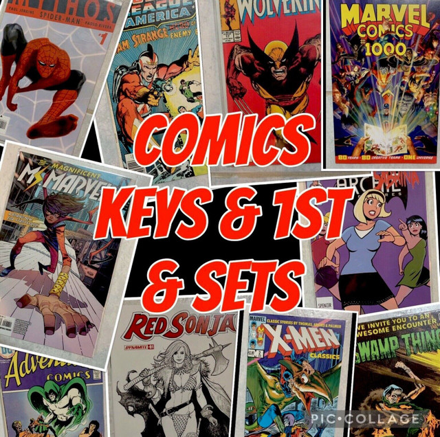 Comic Book keys & sets in Comics & Graphic Novels in Markham / York Region