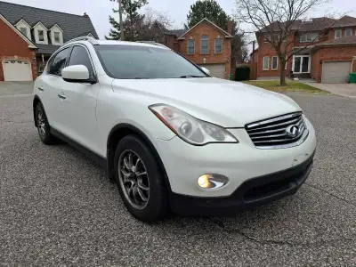 2013 INFINITI EX37 AWD | 230,000 KM | Clean Title Looking to sell this beautiful white on black 2013...