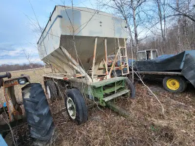 truck frame wagon. pulls wonderfully. roll over tarp.