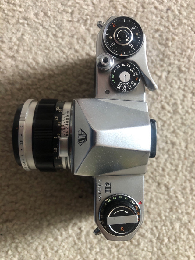 Pentax AHASI H2 35mm SLR  in Cameras & Camcorders in Trenton - Image 4