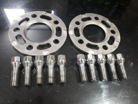 Volvo 1 Pair 5mm Wheel Spacer With Longer Bolts