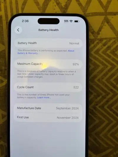 iPhone 16 Plus – Ultramarine – Rogers – $840 OBO, View more
