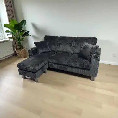 3 seat sectional soft and comfortable sofa with delivery , View more