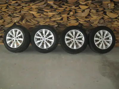 For Sale- 2011 Kia Rondo, four new tires on rims. Size 205/60R16 $120 Each. Call Ray 519 364 6785