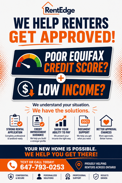 We help renters with Poor Credit score and low income! Call now, View more