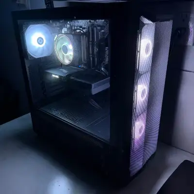 Bran new midrange gaming PC - Ryzen 7 5800XT, ARC B580, View more