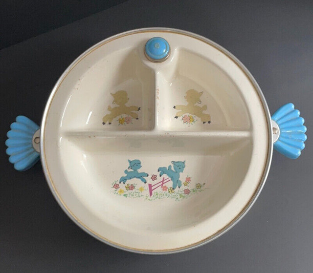 VINTAGE INFANT FEEDING DISH BOWL MAJESTIC USA Collectibles in Arts & Collectibles in North Bay