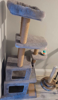 Cat Scratching Post House and Scratching Post Toy