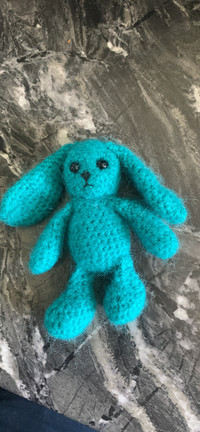 Pocket Bunny Crocheted Plushie
