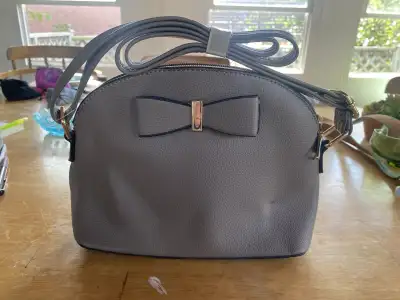 BN taupe purse with make up bag, View more