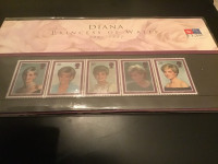 Princess Diana -royal Mail stamp collection 1961-1997