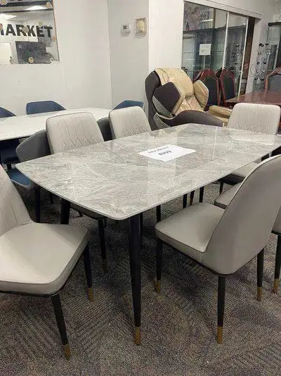 Luxury 7-Piece Dining Table and Chair Set, View more