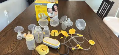 Medela freestyle pump. Used for 3 weeks or so. Philips bottle sterilizer Asking $200 for both OBO PI...