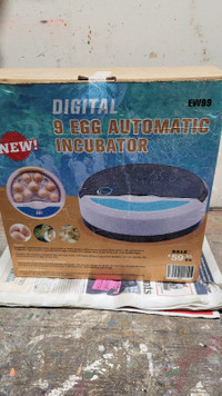 Small egg incubator for sale.