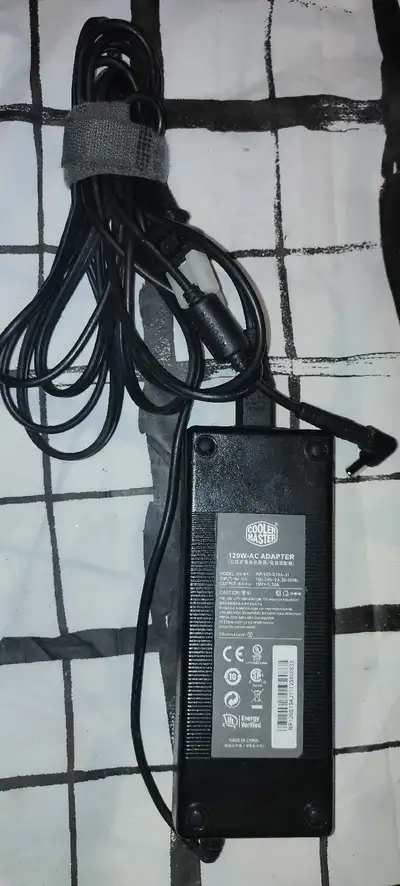 Cooler Master adapter power supply brick, 19 V 6.32 A no sharps , View more