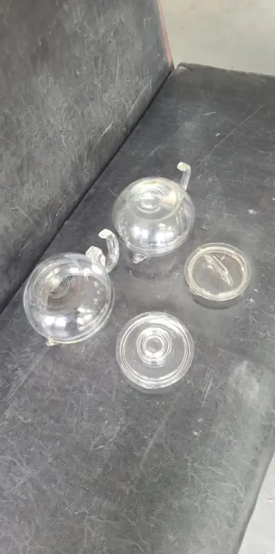 PYREX CLEAR TEA COFFEE POTS VERY GOOD CONDITION, View more