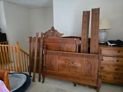 Antique Provence Double Bed, View more