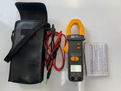For Sale: NEW TES 3090 Clamp Meter Reading 0-600 volts, 0-700 amps and 2K ohms resistance. New was o...