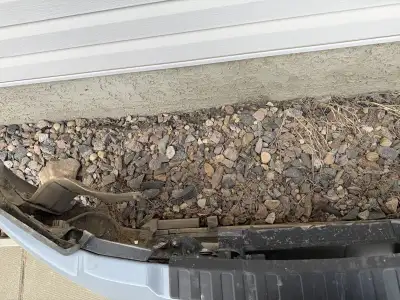 Complete front bumper c/w fog lights and mounting brackets