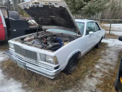 Has a hotrod 350 with some modifications Including a Rochester quad carb, holley street dominator in...