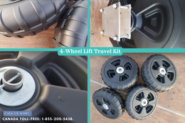 Ontario's 4-Wheel Lift Travel Kit: Boating Made Easy in Other in Kelowna