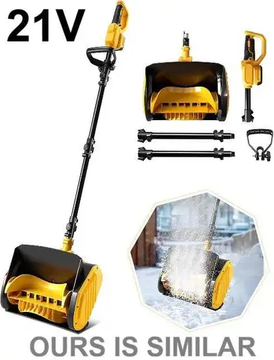 21V Battery Powered Cordless Snow Blower Shovel ❄️⛄️️, View more
