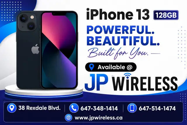 Apple iPhone 13 | 128GB- Unlocked 