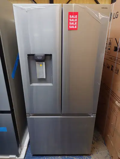 Samsung "30" Stainless Steel French Door Fridge on Sale‼️, View more