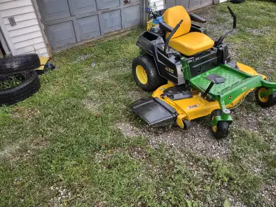 ** John Deere zero turn lawnmower 26HP 63 inch works great, View more