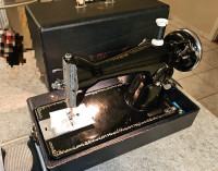 vintage comrie sewing machine.  