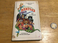 Vintage Beatles soft cover book with pictures