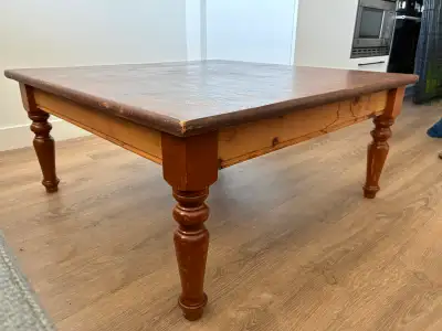 Wooden coffee table, View more