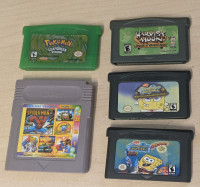 GBA and Gameboy replica games