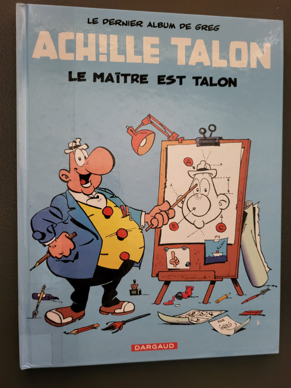 ACHILLE TALON 45. Le maître est Talon (État neuf) Bande dessinée dans Bandes dessinées  à Saint-Jean-sur-Richelieu