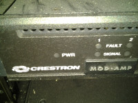 Crestron AMP-2100 Dual-Channel Modular Power Amplifier 1u rack m