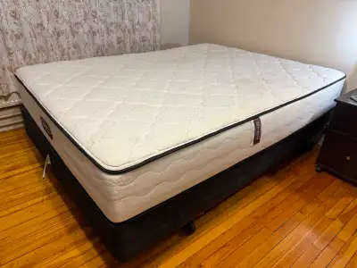 Beautyrest Queen Bed Set – Mattress, Box Spring & Metal Frame, View more
