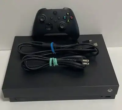 Xbox One X 1TB with Controller, View more