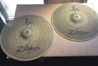 Zildjian L80 low volume hihat cymbal set