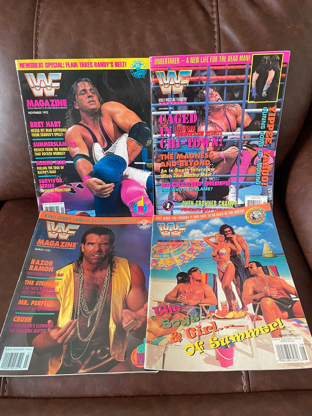 WWF WWE Wrestling Magazine’s All At $15 Each in Arts & Collectibles in City of Toronto - Image 2