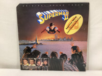 SUPERMAN 2 (ORIGINAL MOVIE SOUNDTRACK) LASER ETCHED VINYL ALBUM