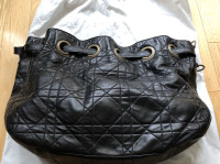 Dior drawstring large handbag 