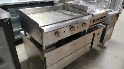 Commercial Thermostatic 36" Griddle For Sale- NAT/Propane, View more