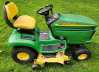 LX277 John Deere Riding Lawn Mower/Tractor, 48" Deck