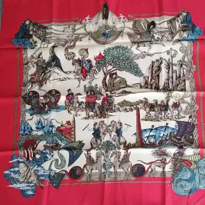Hermes Scarf, Authentic, View more
