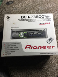 Pioneer automotive CD/MP3 player 