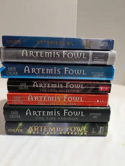 Artemis Fowl Book Set Lot Of 7 Eoin Colfer Books, View more