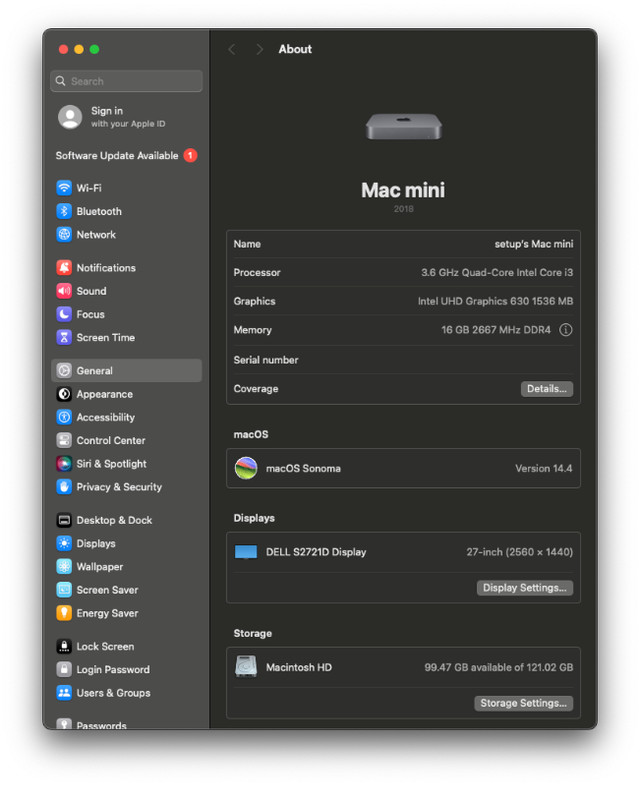 Mac Mini 2018 16GB in Desktop Computers in City of Toronto - Image 4