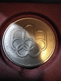 Montreal 1976 Summer Olympics Copper Participation Medallion