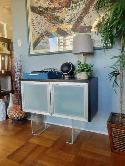 Modern Floating Two Door Cabinet (Delivery Available)&nbsp;, View more